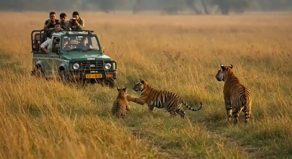 Jeep Safari Experience in Dudhwa National Park