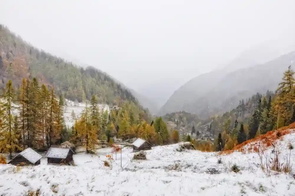 snowfall in south india